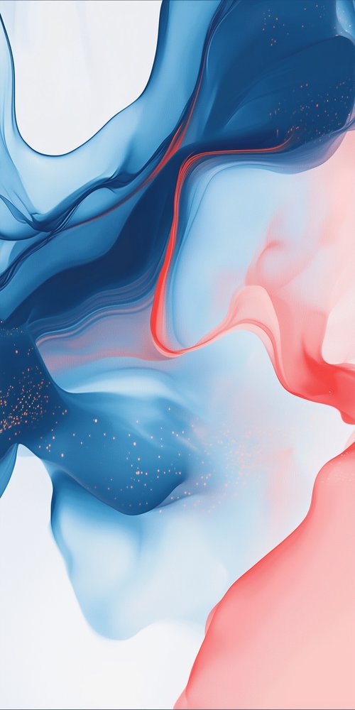 Abstract fluid art design wallpaper