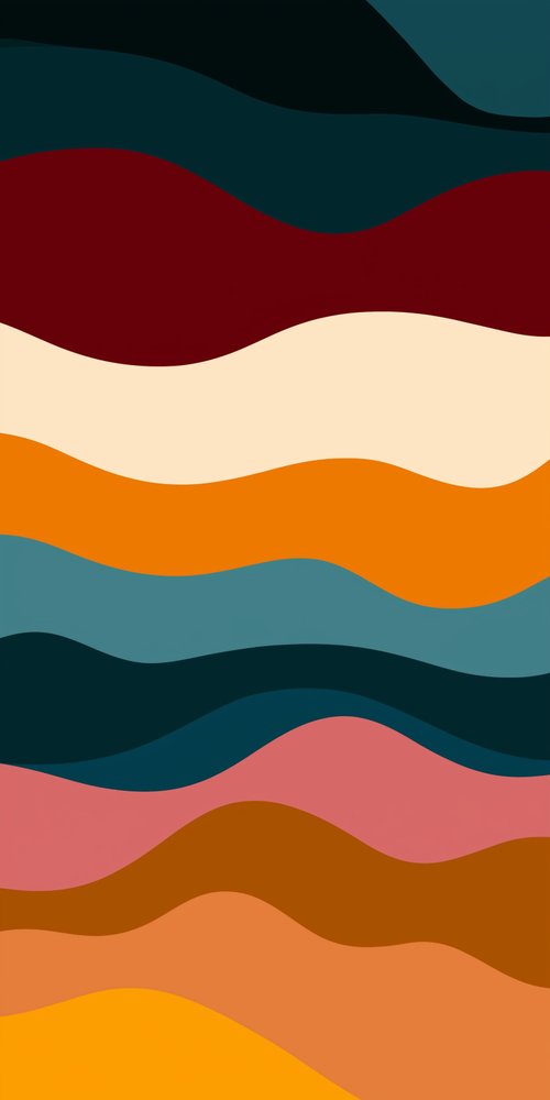 A colorful abstract background with wavy lines wallpaper
