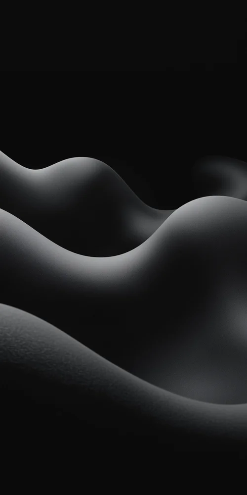 A black and white photo of a desert wallpaper