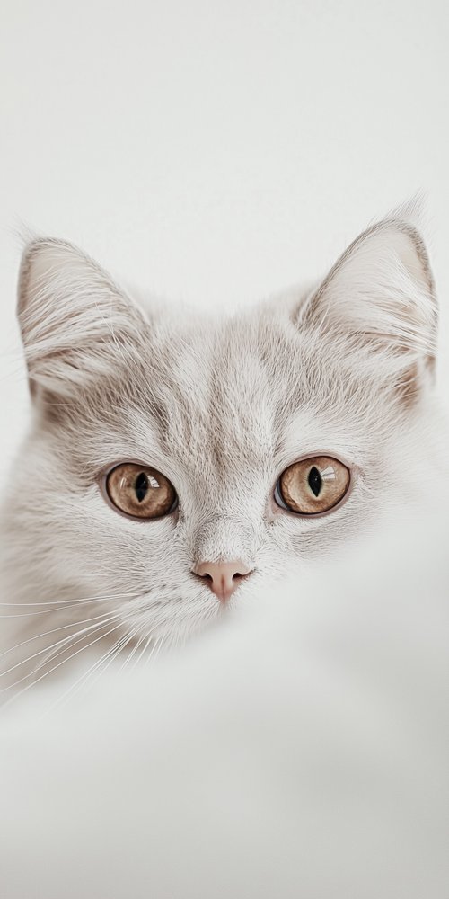Close up of a cat s face wallpaper