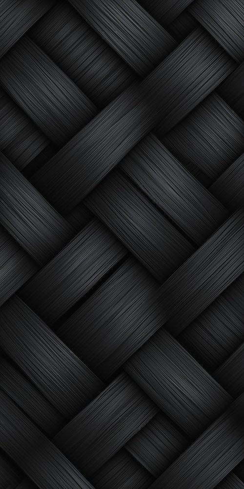 Black woven texture pattern wallpaper