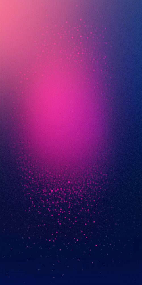 A pink and blue background with small dots wallpaper