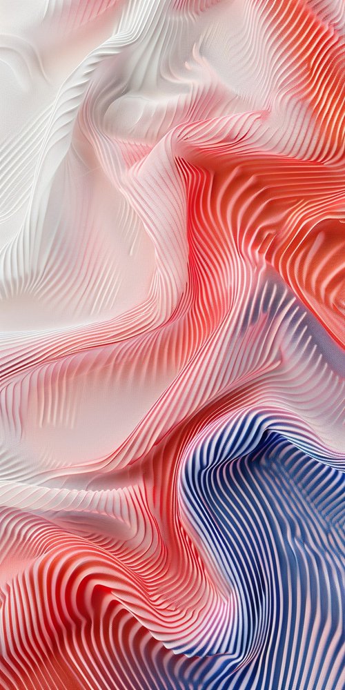 Abstract wavy lines pattern wallpaper
