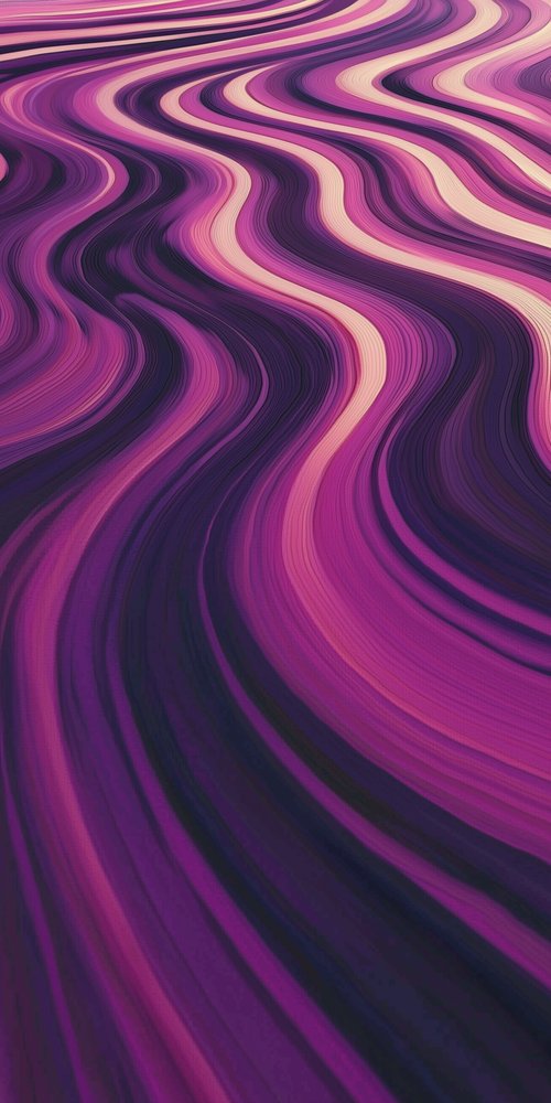 A purple background with wavy lines wallpaper