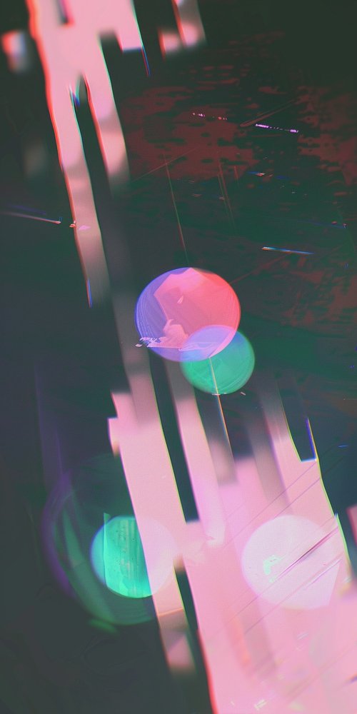 Abstract colorful light streaks wallpaper