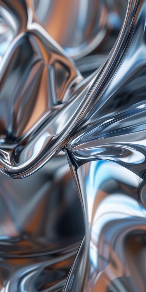 Abstract metallic texture wallpaper