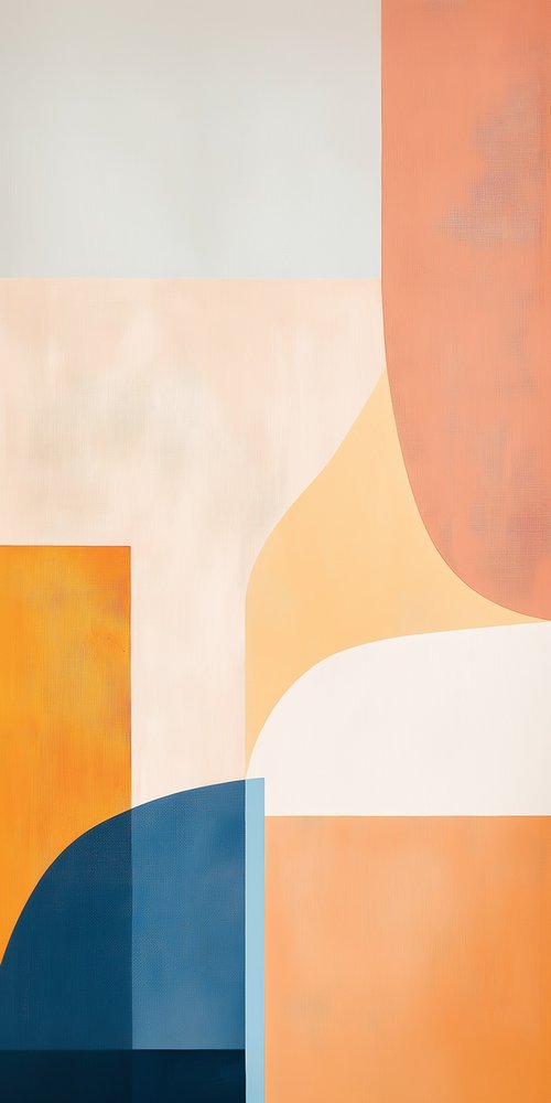 Abstract geometric shapes wallpaper
