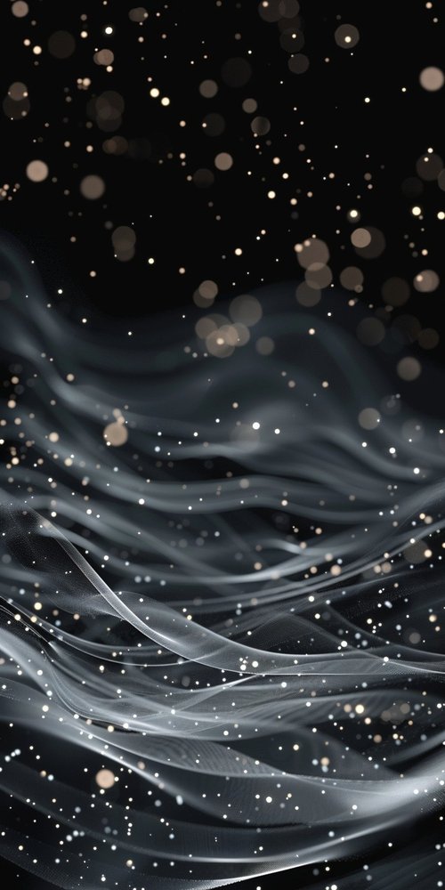 Abstract black background lights wallpaper