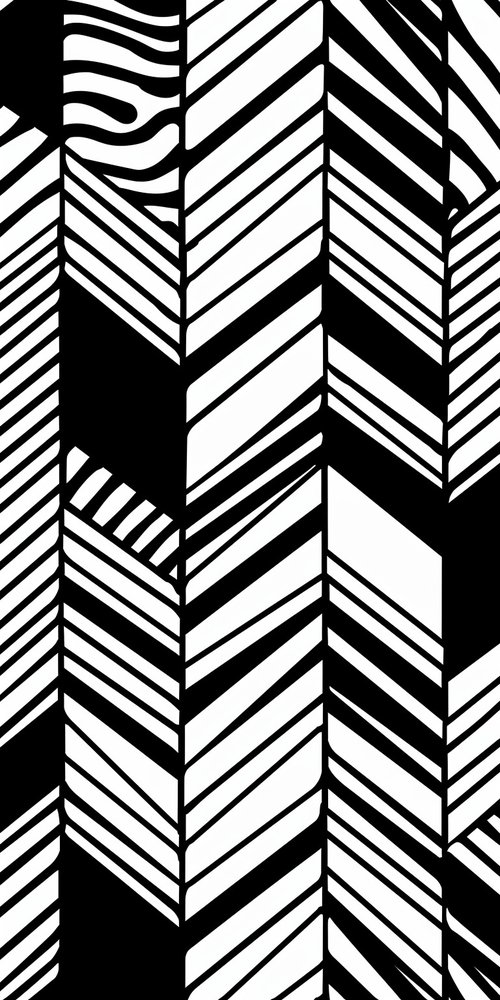 Black and white abstract pattern wallpaper