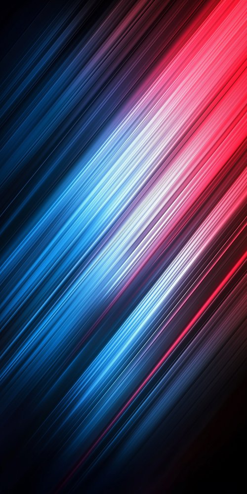 Diagonal blue and red streaks wallpaper