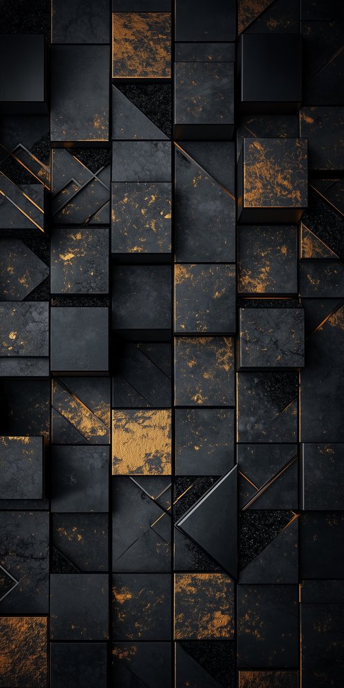 Abstract geometric pattern design wallpaper