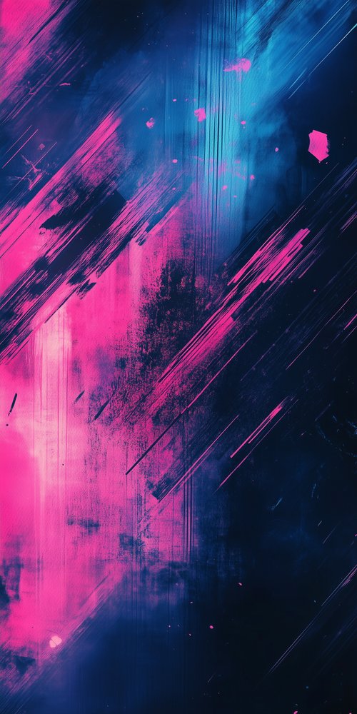 Abstract pink and blue streaks 1 wallpaper