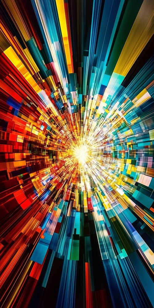 Abstract colorful lines background wallpaper