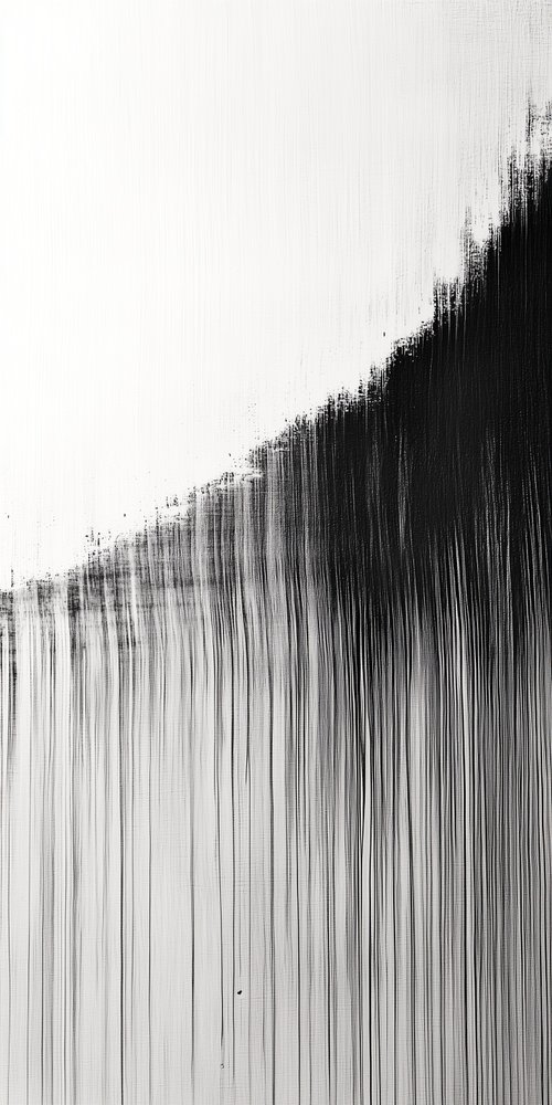 Black and white abstract painting wallpaper