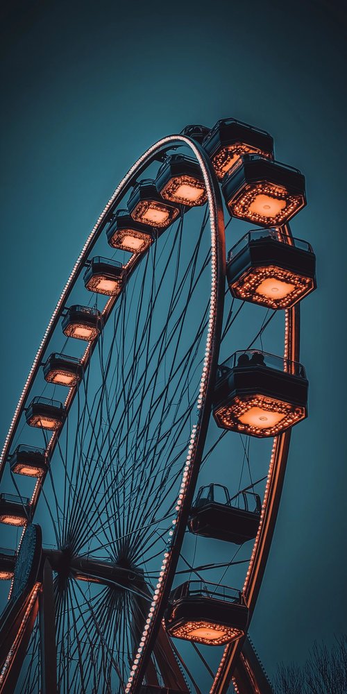 Ferris wheel wallpaper