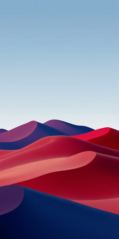 Colorful abstract sand dunes wallpaper