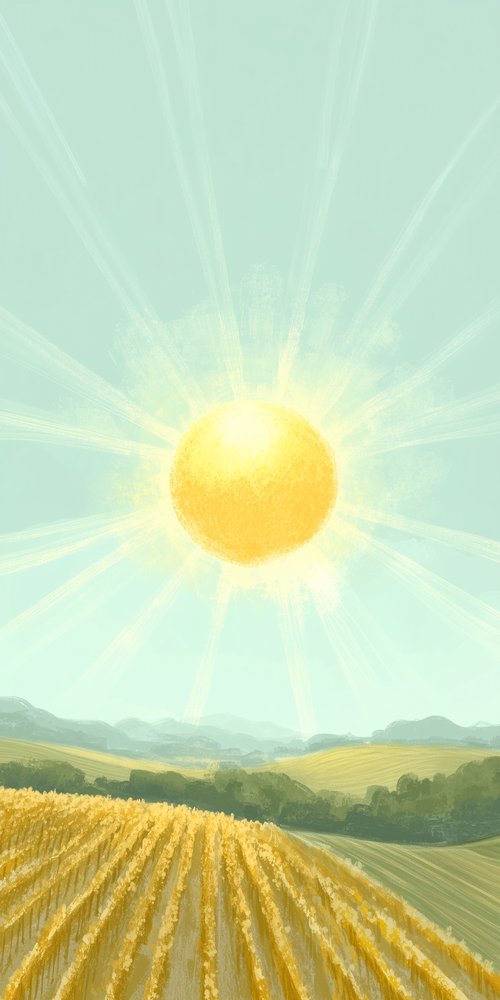 A field of wheat wallpaper