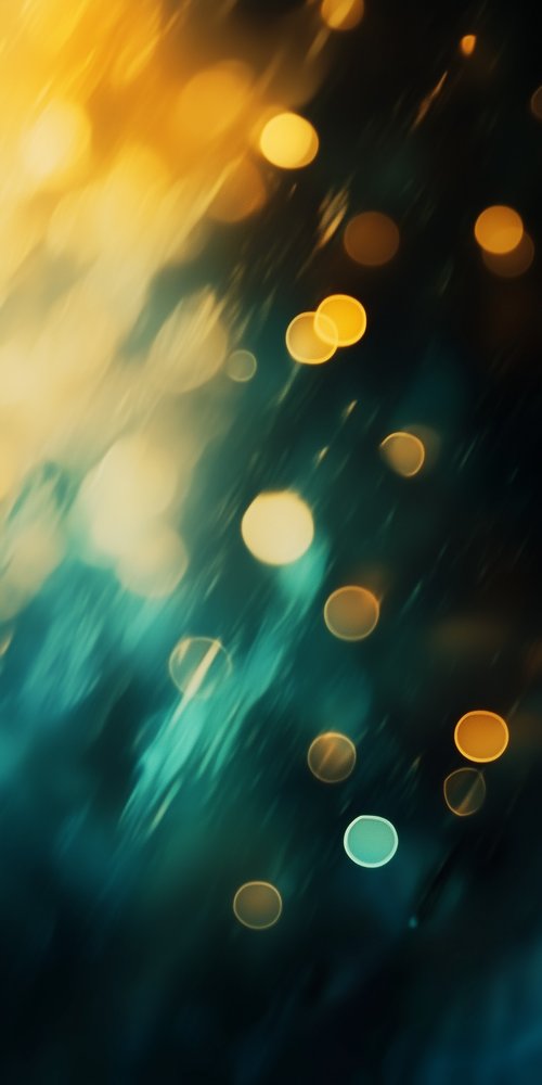 Abstract bokeh light pattern wallpaper