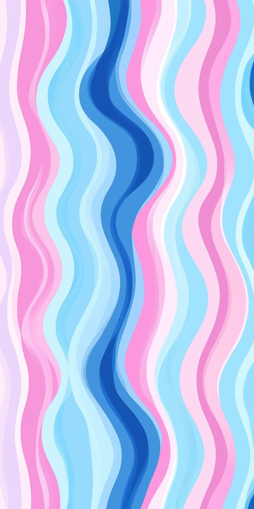 Colorful wavy abstract pattern wallpaper