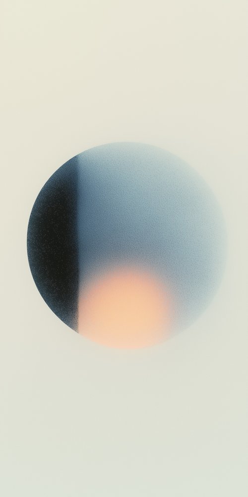Abstract gradient circle design wallpaper