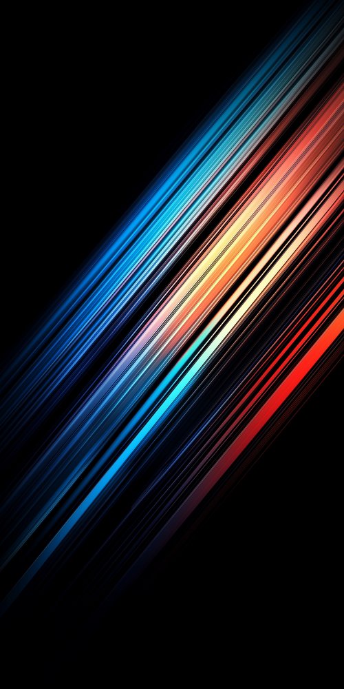 Colorful diagonal light streaks wallpaper