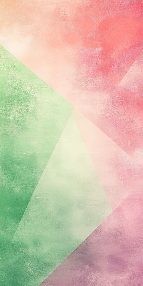 Abstract pastel geometric pattern wallpaper