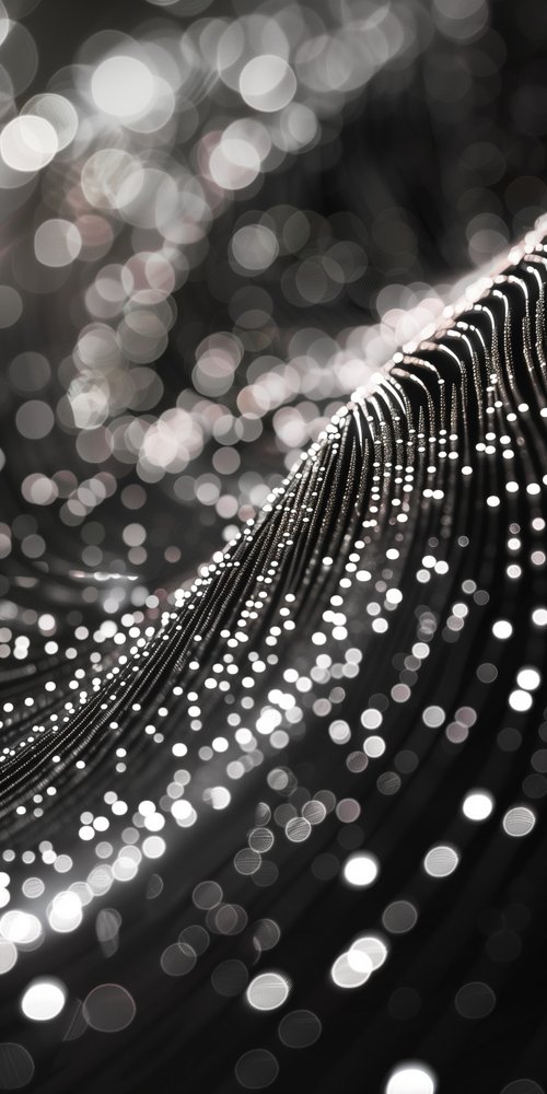 Abstract light bokeh pattern wallpaper