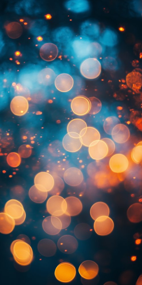 Abstract bokeh light background wallpaper